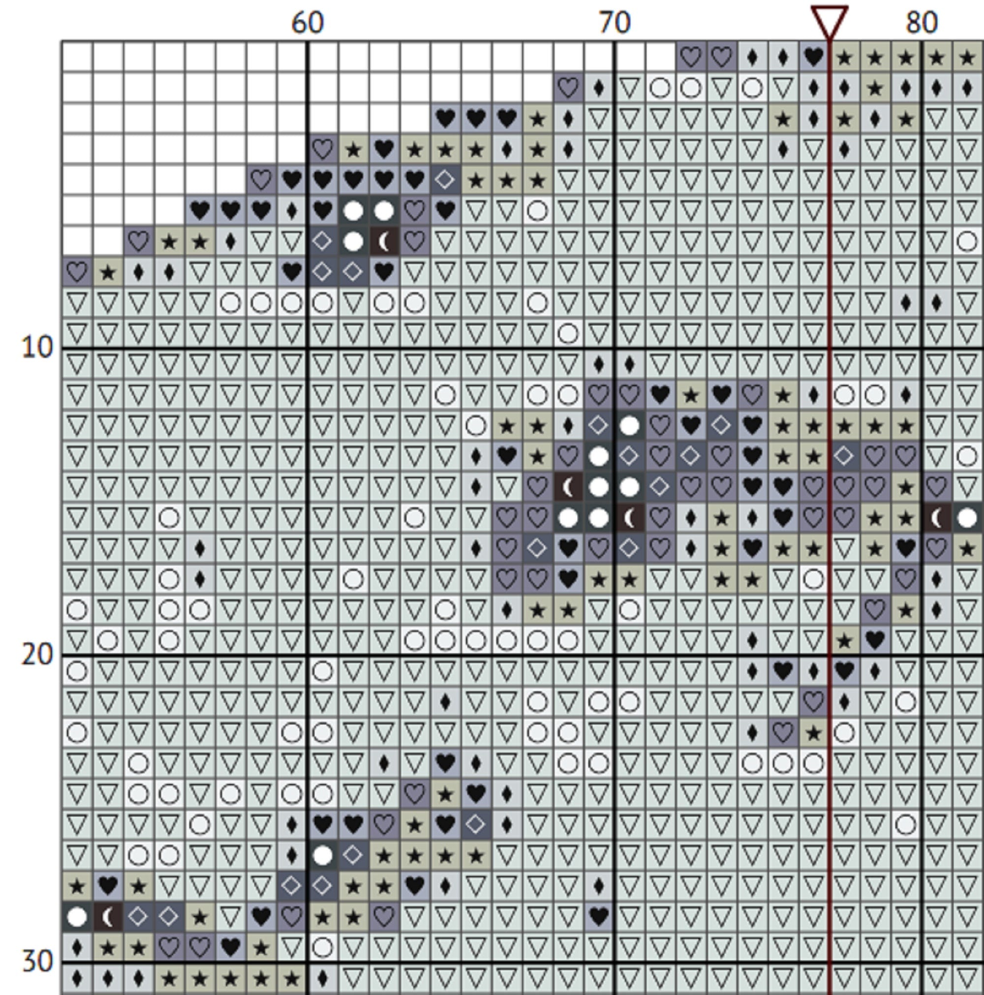 Trip to the Moon Cross Stitch Pattern (PDF) – 1902 Vintage Film - INTERMEDIATE LEVEL