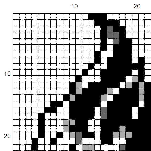 Gargoyle Cross Stitch Pattern – Gothic Embroidery (PDF) - EASY LEVEL