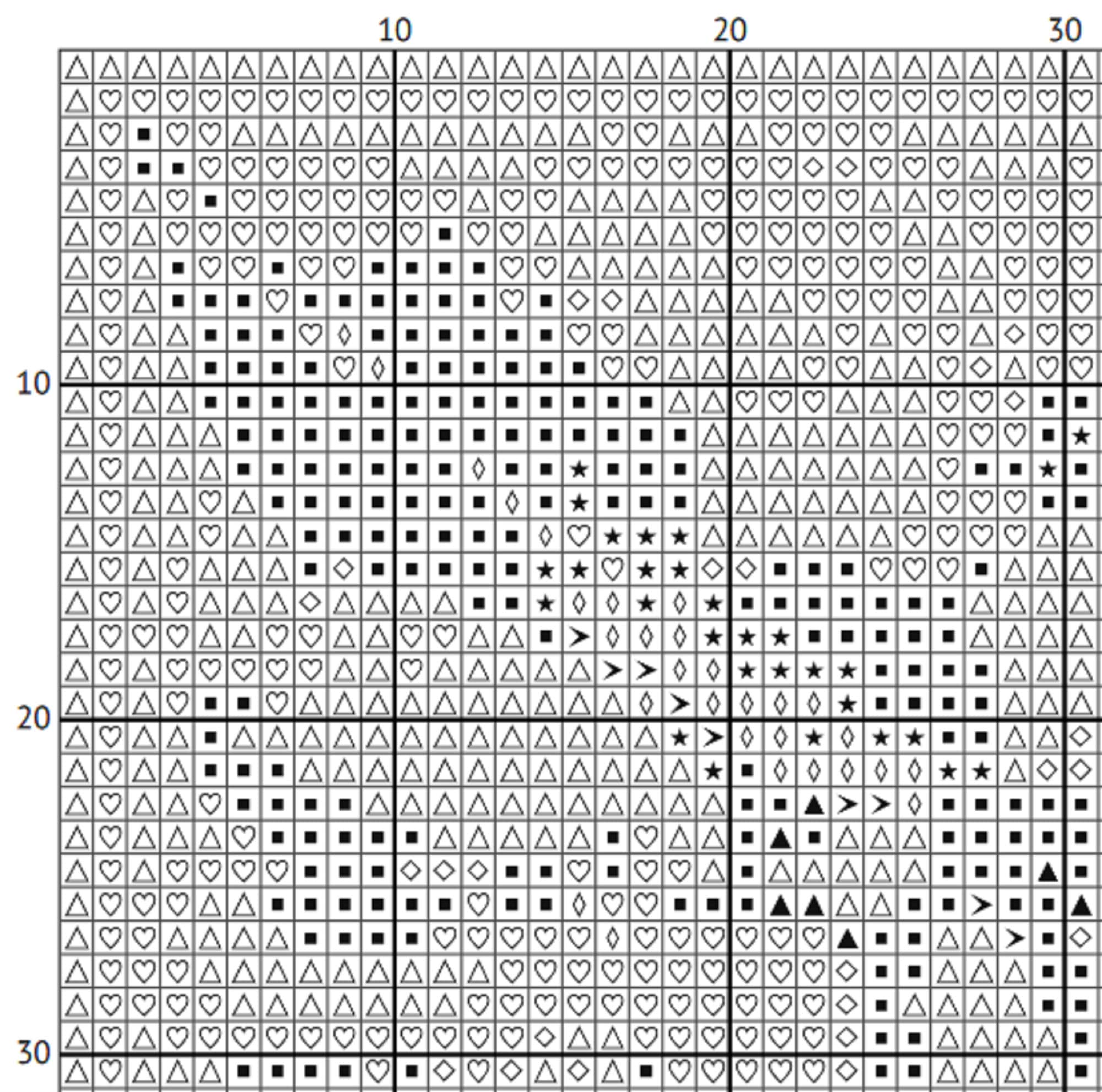 Gothic Pomegranate - Cross Stitch Pattern (PDF) – Baroque design - INTERMEDIATE LEVEL