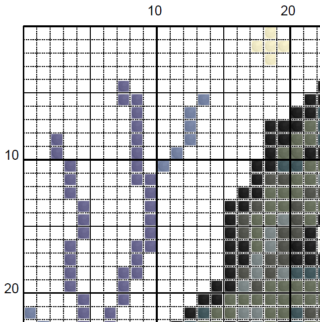 Thestral Cross Stitch Pattern - Part of a Bundle (PDF)