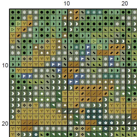 Van Gogh Iris Cross Stitch Pattern – Floral Sampler (PDF Pattern) - ADVANCED LEVEL