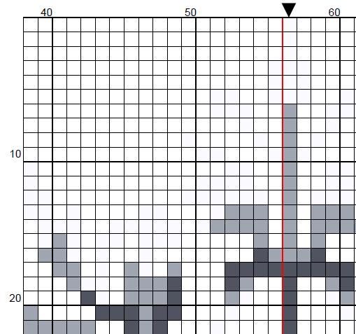 I Smell Snow Cross Stitch Pattern – Winter Gilmore Quote (PDF) - EASY LEVEL