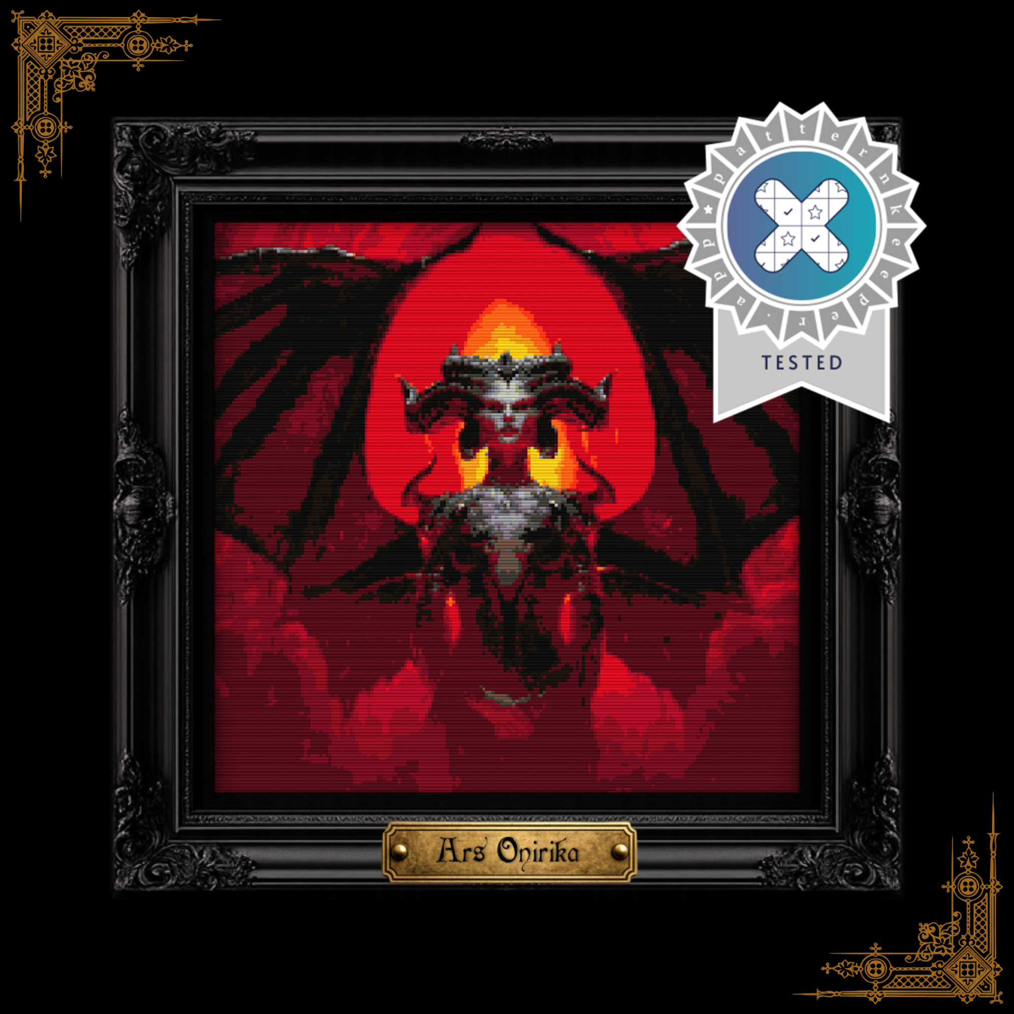 Lilith Diablo - Cross Stitch Pattern