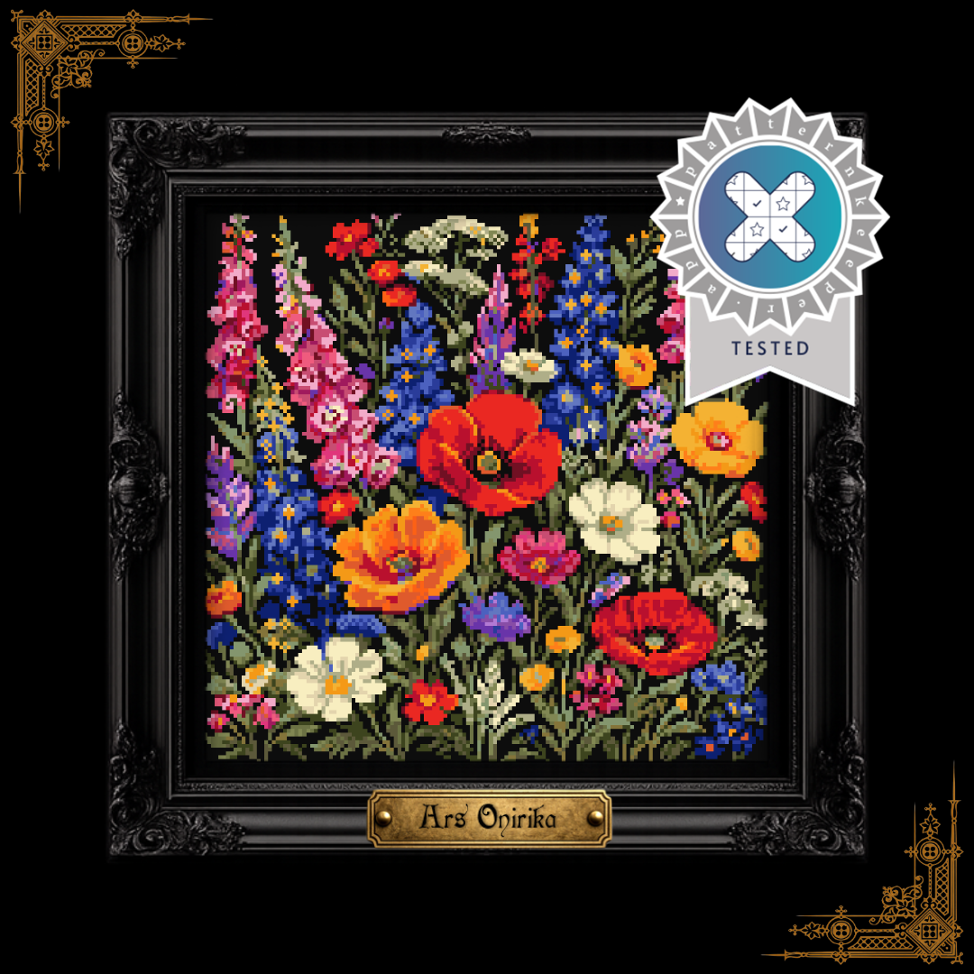 Flower Garden - Cross Stitch Pattern