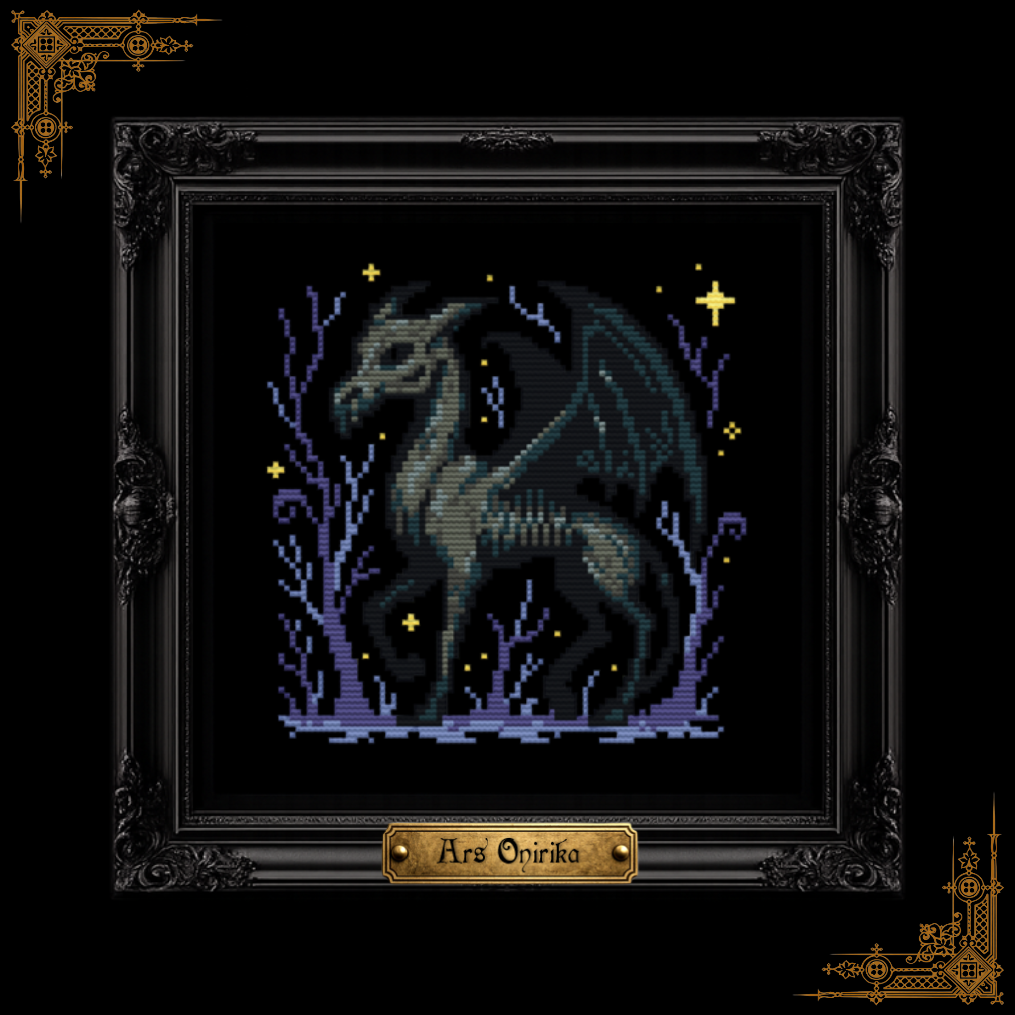 𝐒𝐏𝐄𝐂𝐓𝐑𝐀𝐋 𝐒𝐓𝐄𝐄𝐃 – 𝐂𝐫𝐨𝐬𝐬 𝐒𝐭𝐢𝐭𝐜𝐡 𝐏𝐚𝐭𝐭𝐞𝐫𝐧