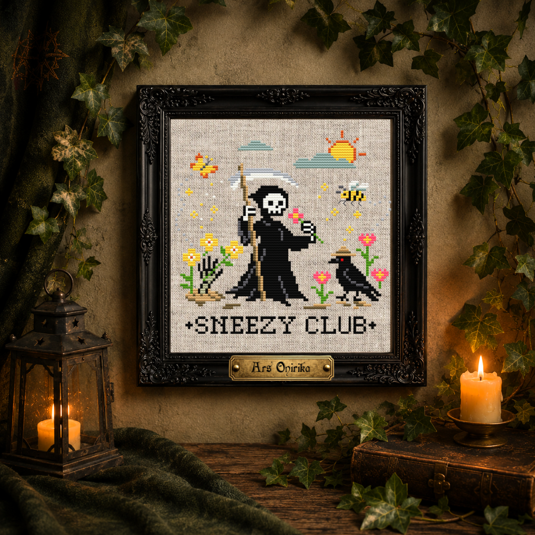 Sneezy Club - Cross Stitch Pattern