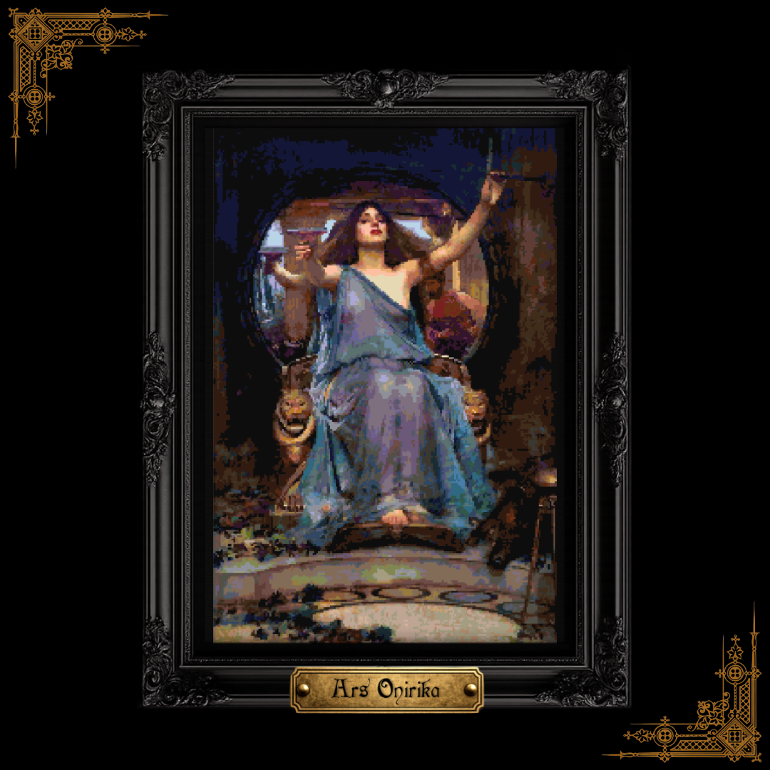 Circe Ulysses Cross Stitch Pattern