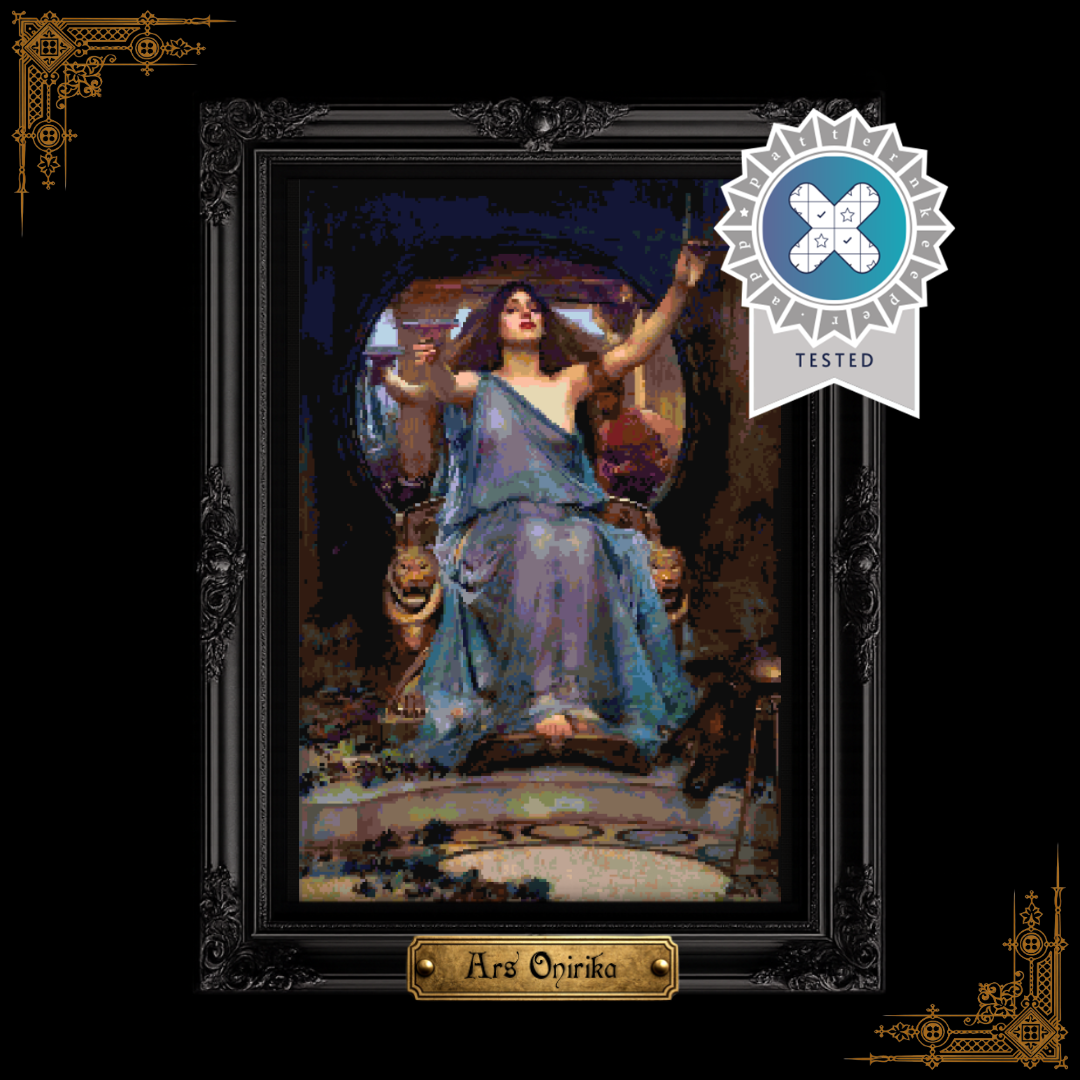 Circe Ulysses Cross Stitch Pattern