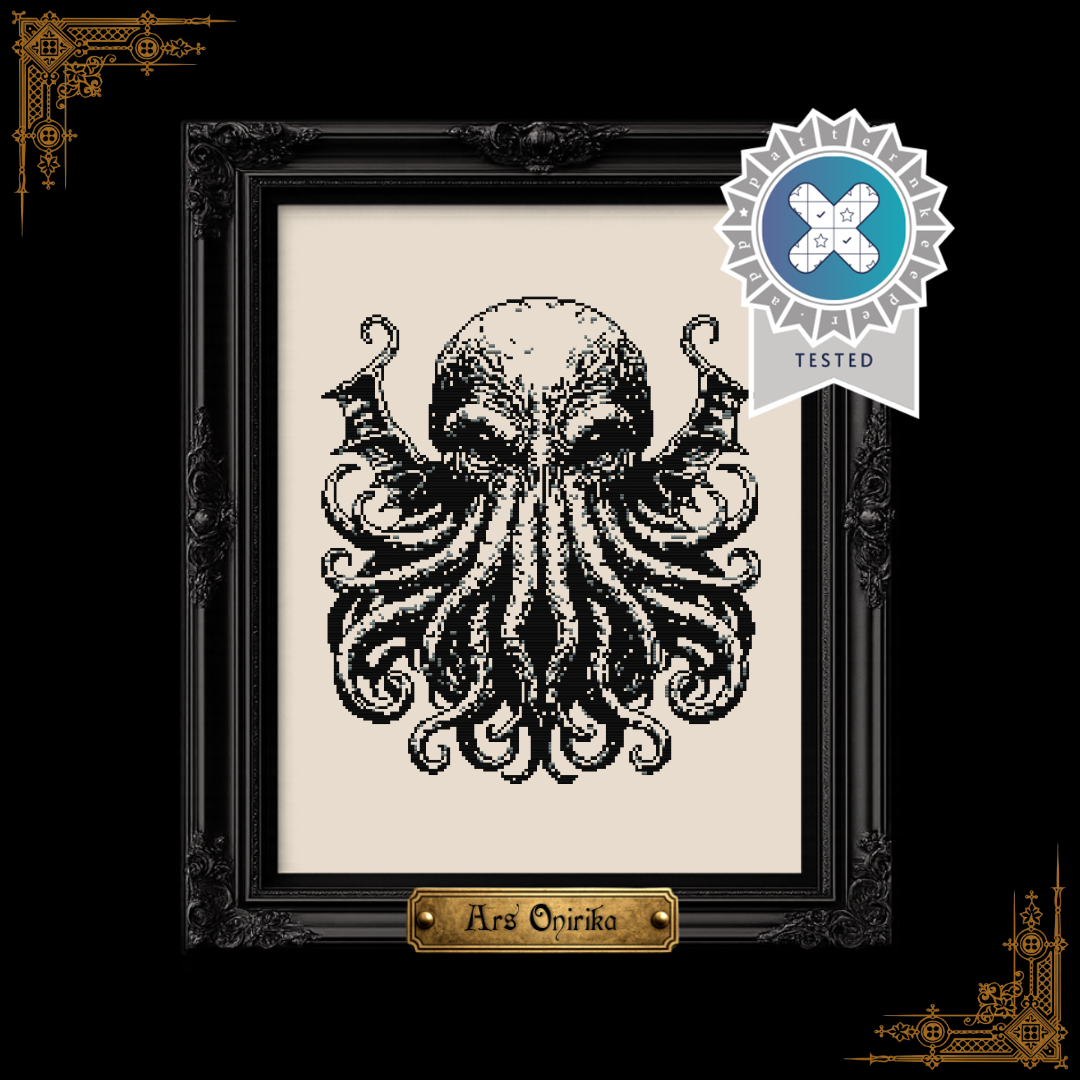 𝐂𝐓𝐇𝐔𝐋𝐇𝐔 – 𝐂𝐫𝐨𝐬𝐬 𝐒𝐭𝐢𝐭𝐜𝐡 𝐏𝐚𝐭𝐭𝐞𝐫𝐧