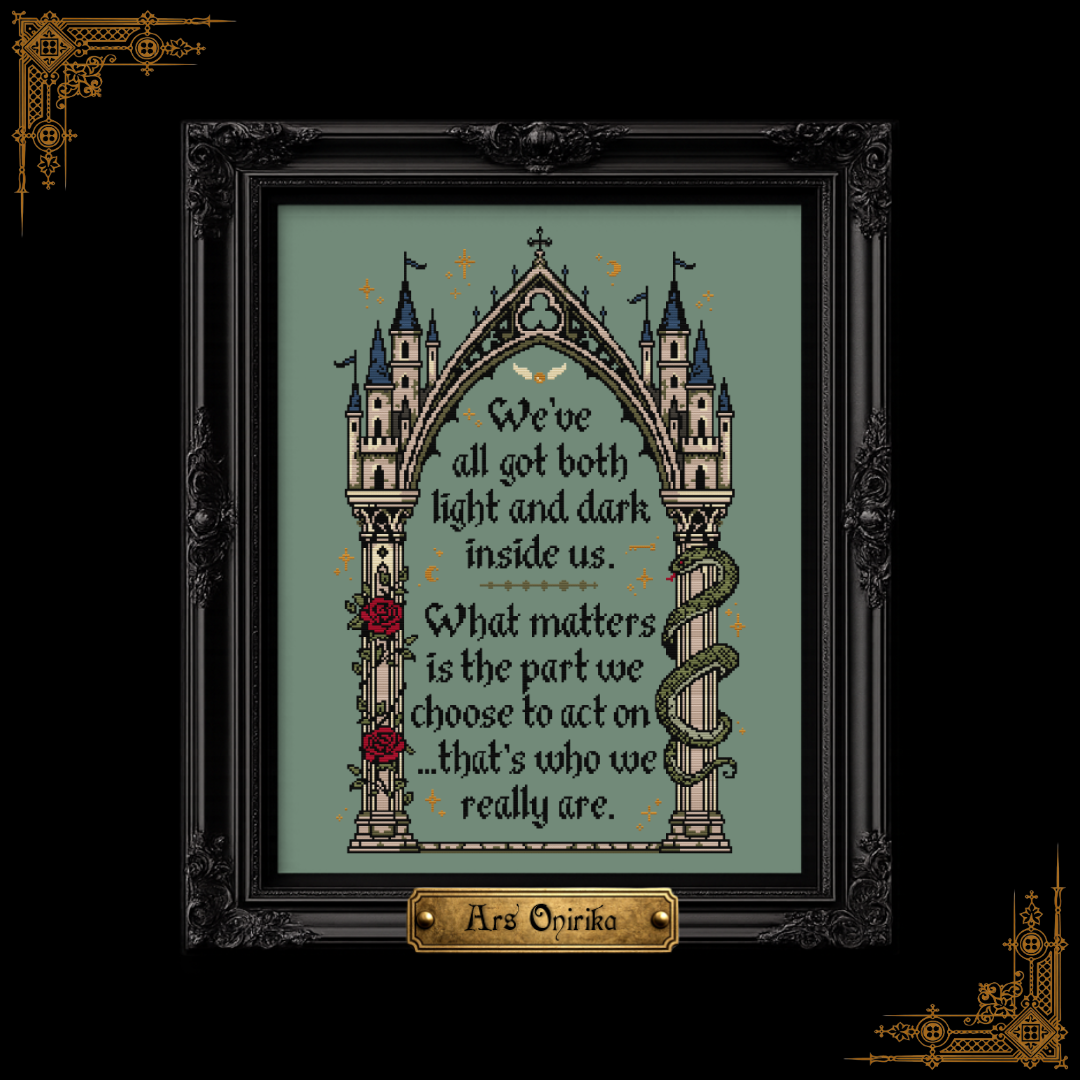 Sirius Light&Dark - Cross Stitch Pattern - Color Version