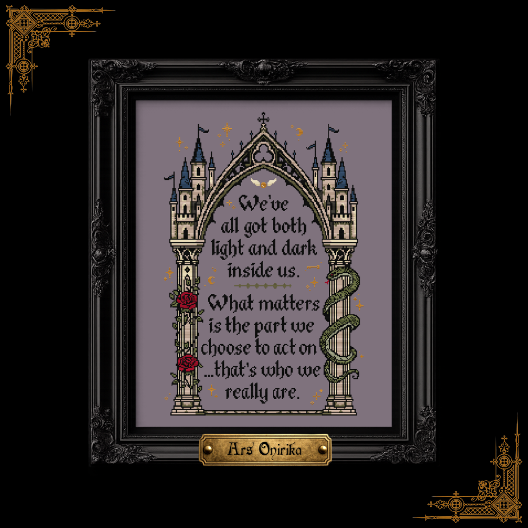 Sirius Light&Dark - Cross Stitch Pattern - Color Version