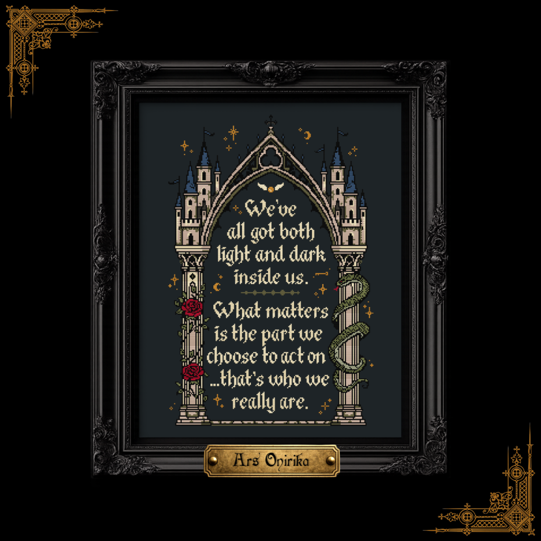 Sirius Light&Dark - Cross Stitch Pattern - Color Version