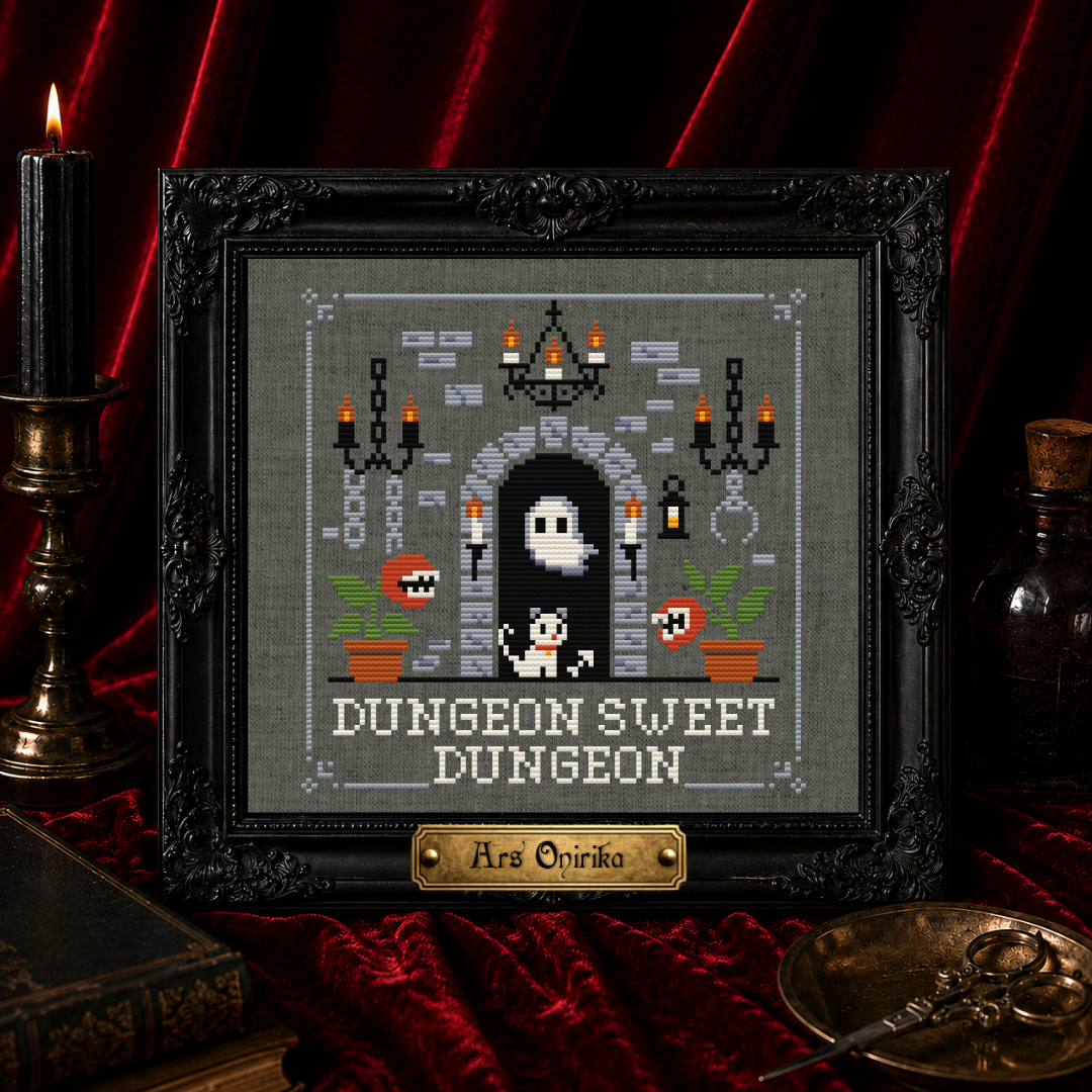 Dungeon Sweet Dungeon - Cross Stitch Pattern