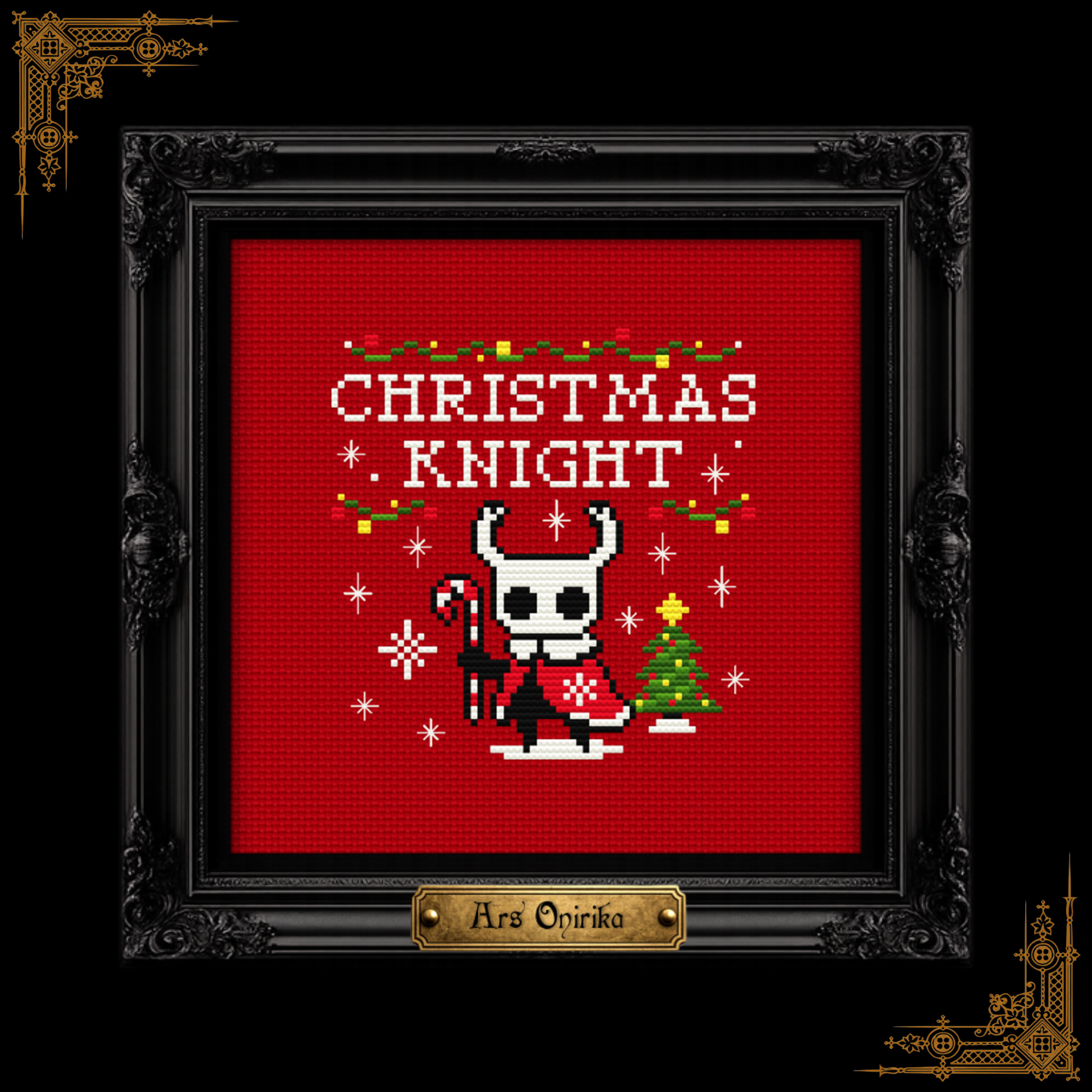 𝐂𝐇𝐑𝐈𝐒𝐓𝐌𝐀𝐒 𝐊𝐍𝐈𝐆𝐇𝐓 – 𝐂𝐫𝐨𝐬𝐬 𝐒𝐭𝐢𝐭𝐜𝐡 𝐏𝐚𝐭𝐭𝐞𝐫𝐧