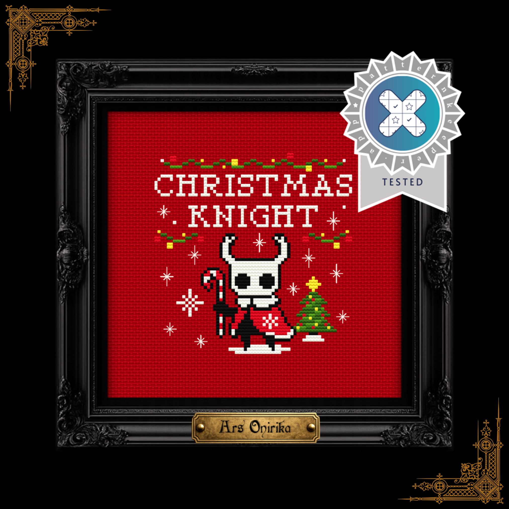 𝐂𝐇𝐑𝐈𝐒𝐓𝐌𝐀𝐒 𝐊𝐍𝐈𝐆𝐇𝐓 – 𝐂𝐫𝐨𝐬𝐬 𝐒𝐭𝐢𝐭𝐜𝐡 𝐏𝐚𝐭𝐭𝐞𝐫𝐧