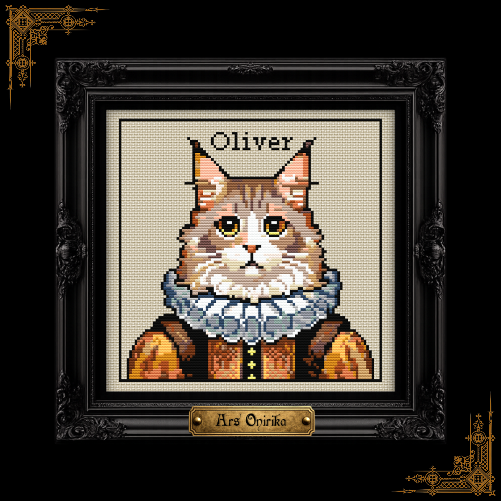 𝐕𝐈𝐂𝐓𝐎𝐑𝐈𝐀𝐍 𝐂𝐀𝐓 𝐁𝐔𝐍𝐃𝐋𝐄 – 𝐂𝐫𝐨𝐬𝐬 𝐒𝐭𝐢𝐭𝐜𝐡 𝐏𝐚𝐭𝐭𝐞𝐫𝐧