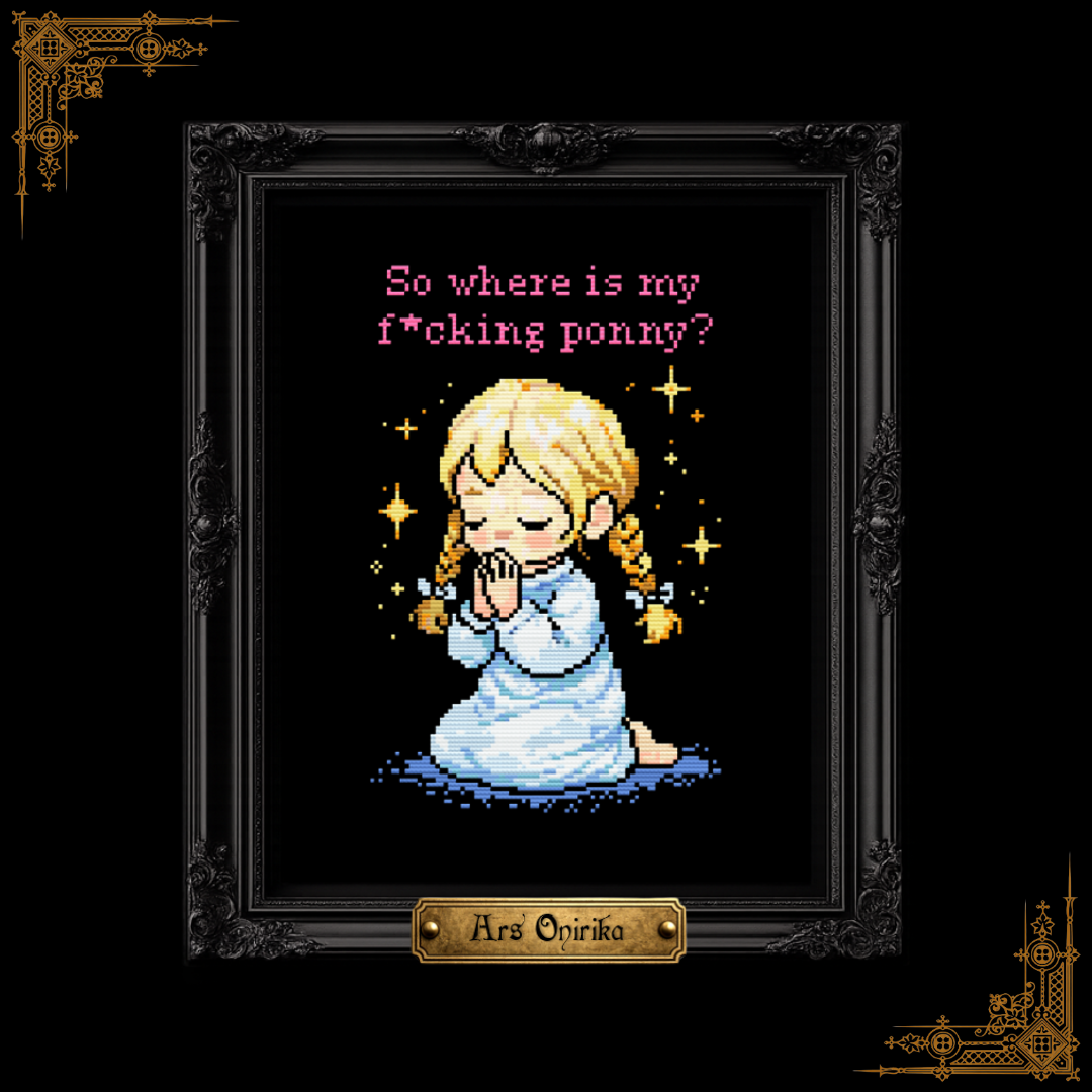 𝐒𝐎 𝐖𝐇𝐄𝐑𝐄 𝐈𝐒 𝐌𝐘 𝐅*𝐂𝐊𝐈𝐍𝐆 𝐏𝐎𝐍𝐘 – 𝐂𝐫𝐨𝐬𝐬 𝐒𝐭𝐢𝐭𝐜𝐡 𝐏𝐚𝐭𝐭𝐞𝐫𝐧