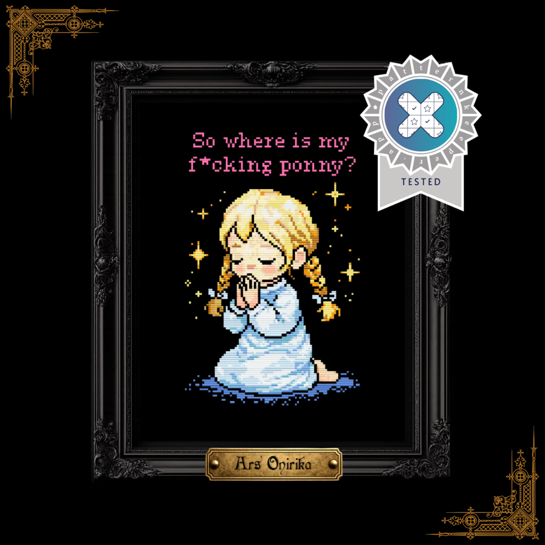 𝐒𝐎 𝐖𝐇𝐄𝐑𝐄 𝐈𝐒 𝐌𝐘 𝐅*𝐂𝐊𝐈𝐍𝐆 𝐏𝐎𝐍𝐘 – 𝐂𝐫𝐨𝐬𝐬 𝐒𝐭𝐢𝐭𝐜𝐡 𝐏𝐚𝐭𝐭𝐞𝐫𝐧