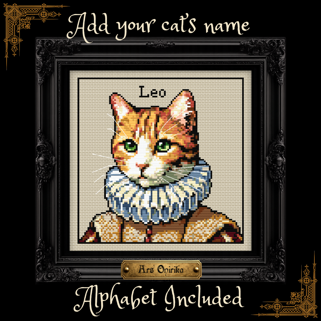 𝐕𝐈𝐂𝐓𝐎𝐑𝐈𝐀𝐍 𝐎𝐑𝐀𝐍𝐆𝐄 𝐓𝐀𝐁𝐁𝐘 𝐂𝐀𝐓 – 𝐂𝐫𝐨𝐬𝐬 𝐒𝐭𝐢𝐭𝐜𝐡 𝐏𝐚𝐭𝐭𝐞𝐫𝐧