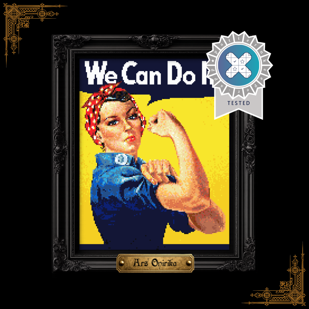 𝐖𝐄 𝐂𝐀𝐍 𝐃𝐎 𝐈𝐓! – 𝐂𝐫𝐨𝐬𝐬 𝐒𝐭𝐢𝐭𝐜𝐡 𝐏𝐚𝐭𝐭𝐞𝐫𝐧