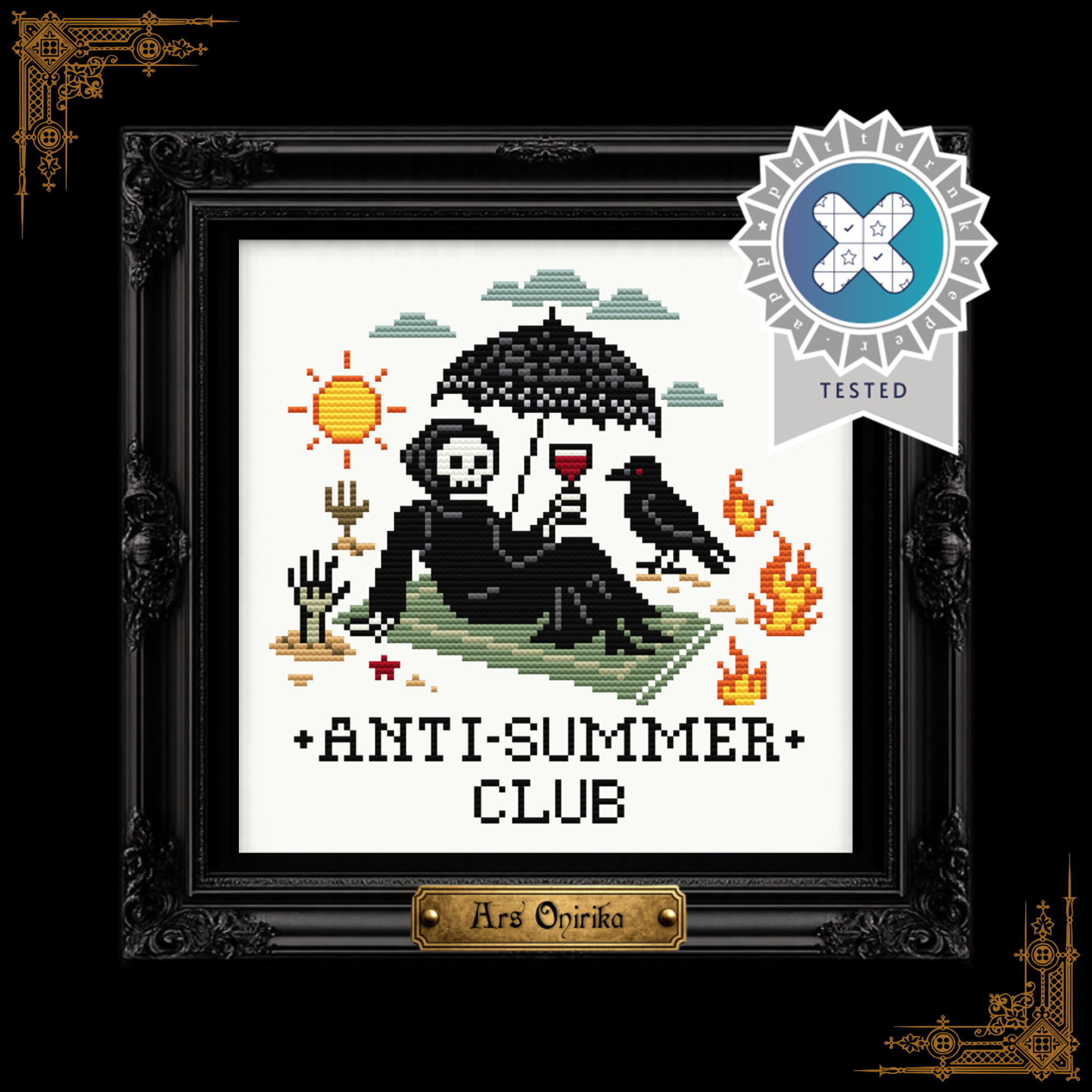 𝐀𝐍𝐓𝐈 𝐒𝐔𝐌𝐌𝐄𝐑 𝐂𝐋𝐔𝐁 – 𝐂𝐫𝐨𝐬𝐬 𝐒𝐭𝐢𝐭𝐜𝐡 𝐏𝐚𝐭𝐭𝐞𝐫𝐧