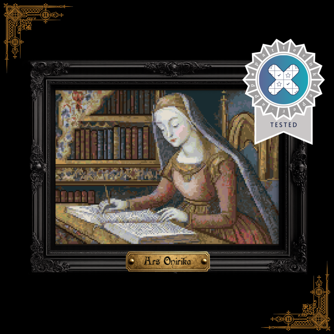 Christine de Pizan - Cross Stitch Pattern