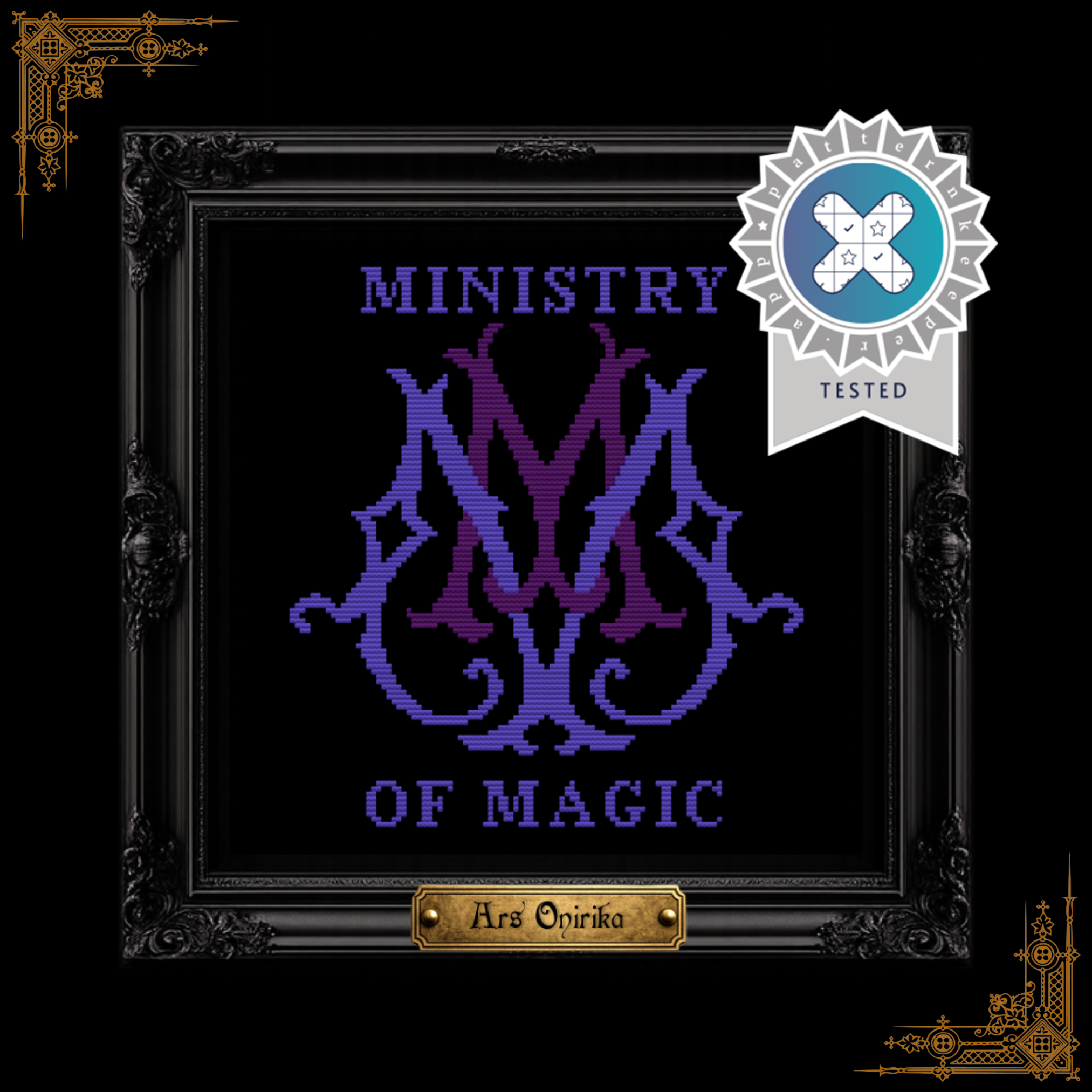 Ministry Of Magic - Cross Stitch Pattern