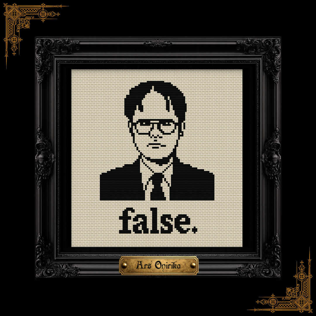 𝐓𝐇𝐄 𝐎𝐅𝐅𝐈𝐂𝐄 – 𝐂𝐫𝐨𝐬𝐬 𝐒𝐭𝐢𝐭𝐜𝐡 𝐏𝐚𝐭𝐭𝐞𝐫𝐧