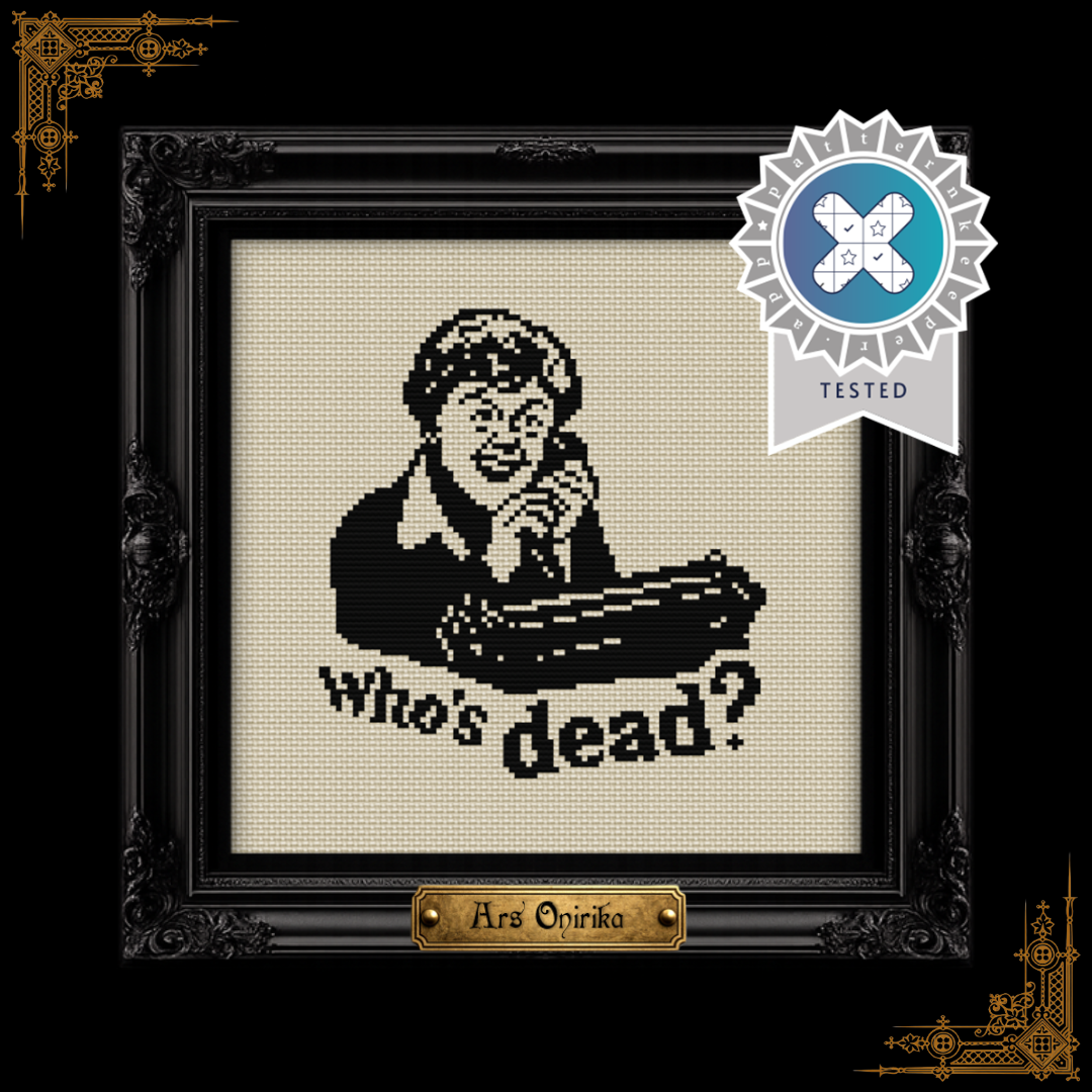 Murder, She Wrote - Cross Stitch Pattern