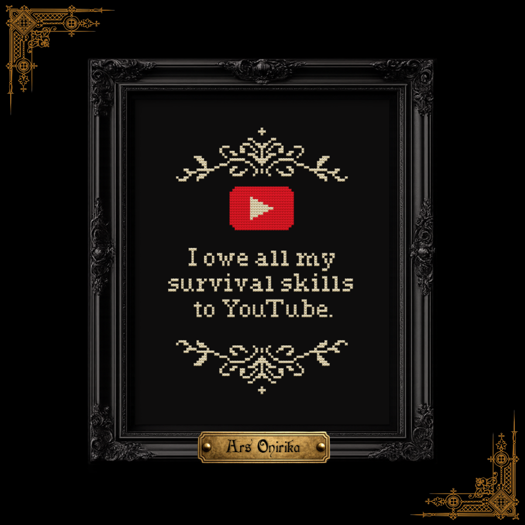 𝐘𝐎𝐔𝐓𝐔𝐁𝐄 𝐒𝐔𝐑𝐕𝐈𝐕𝐀𝐋 𝐒𝐊𝐈𝐋𝐋𝐒 – 𝐂𝐫𝐨𝐬𝐬 𝐒𝐭𝐢𝐭𝐜𝐡 𝐏𝐚𝐭𝐭𝐞𝐫𝐧