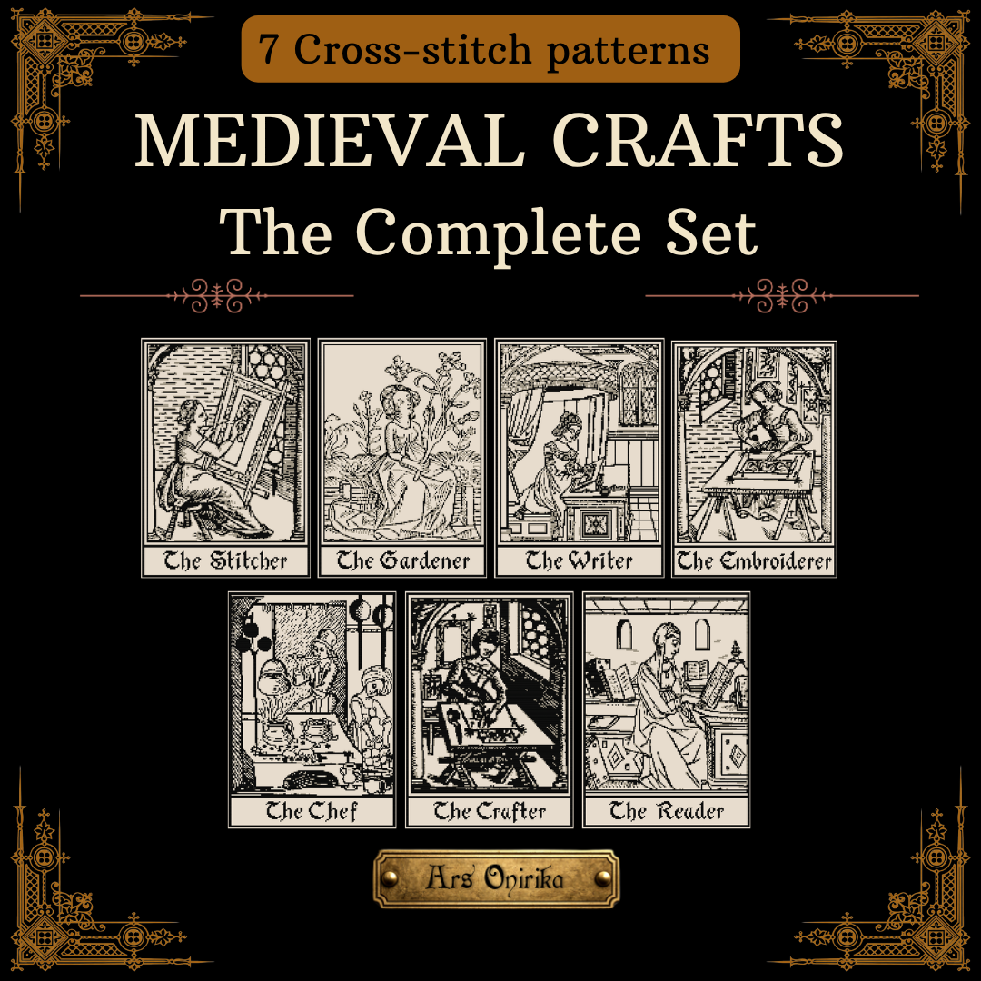 Medieval Crafts Bundle - Cross Stitch Pattern