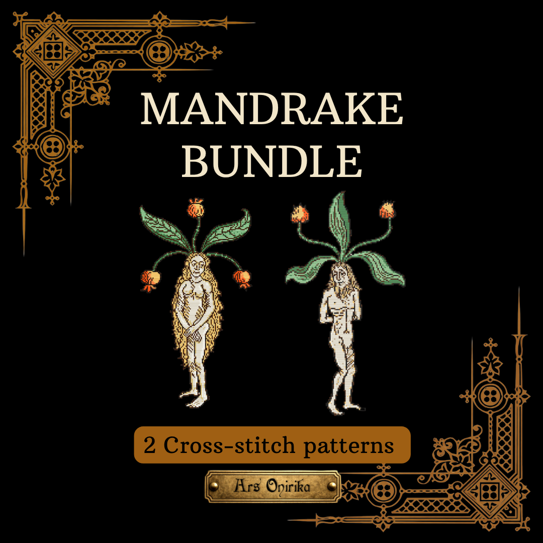 Mandrake Bundle - Cross Stitch Pattern