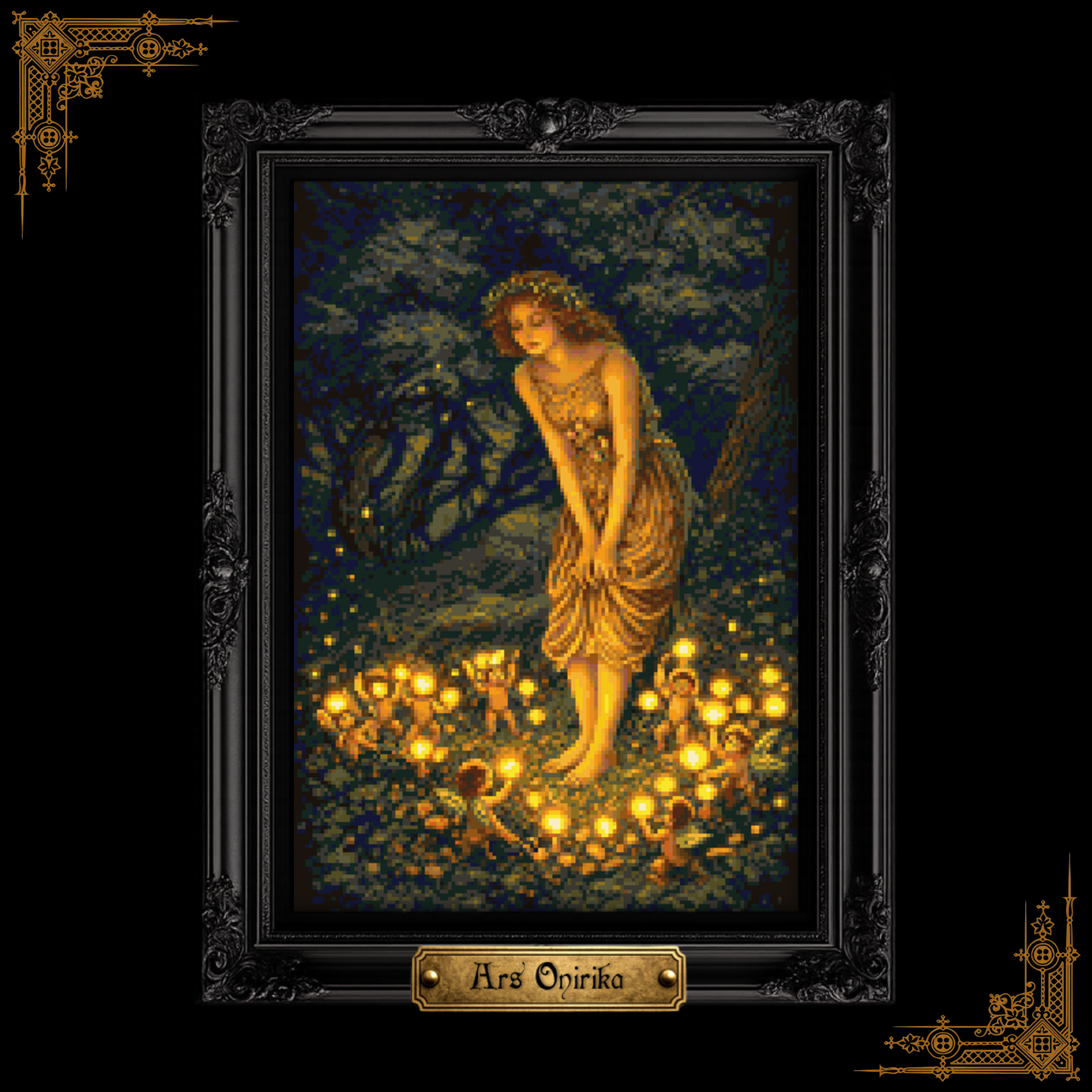 𝐓𝐇𝐄 𝐅𝐈𝐑𝐄𝐅𝐋𝐘 𝐂𝐈𝐑𝐂𝐋𝐄 𝐁𝐔𝐍𝐃𝐋𝐄 – 𝐂𝐫𝐨𝐬𝐬 𝐒𝐭𝐢𝐭𝐜𝐡 𝐏𝐚𝐭𝐭𝐞𝐫𝐧