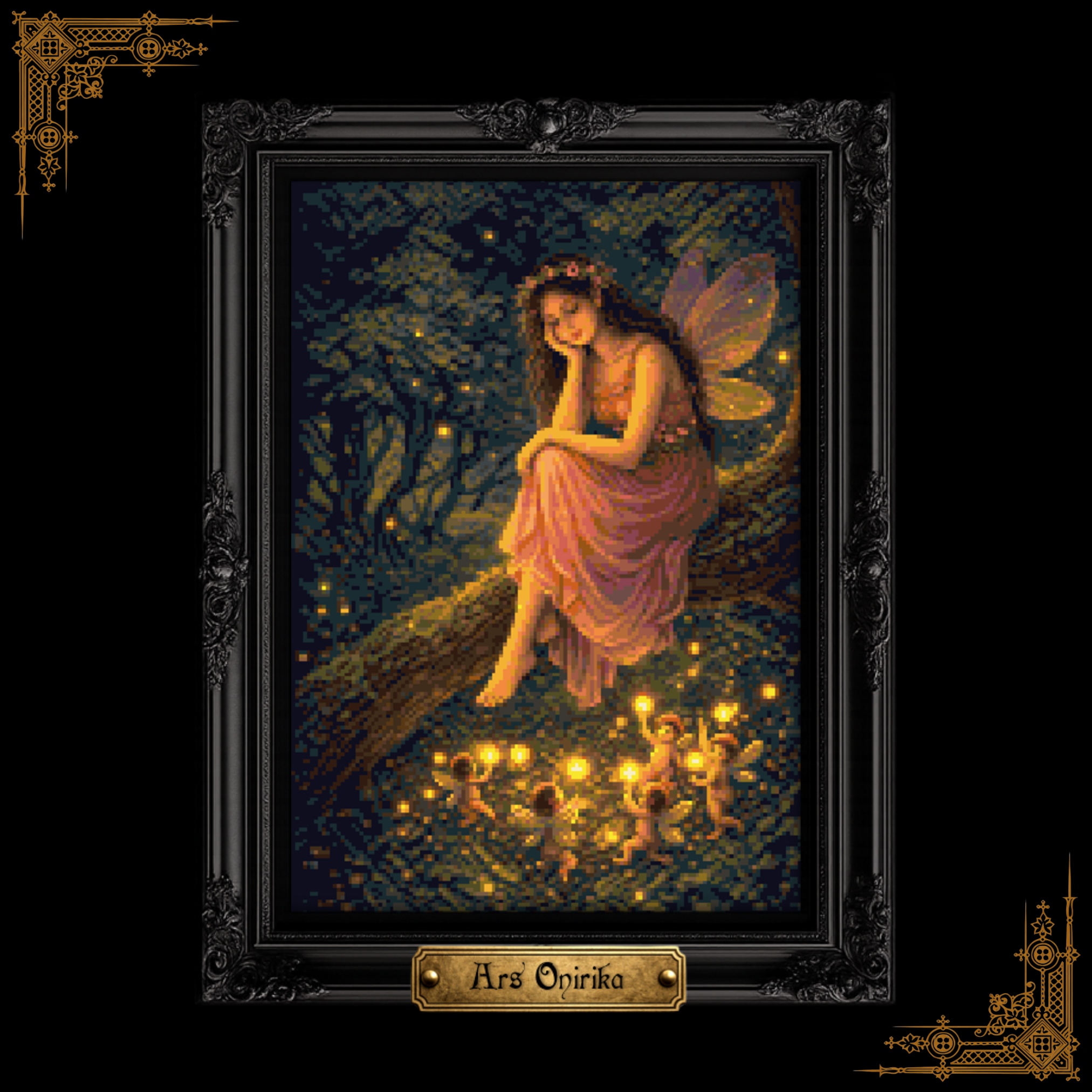 𝐓𝐇𝐄 𝐅𝐈𝐑𝐄𝐅𝐋𝐘 𝐂𝐈𝐑𝐂𝐋𝐄 𝐁𝐔𝐍𝐃𝐋𝐄 – 𝐂𝐫𝐨𝐬𝐬 𝐒𝐭𝐢𝐭𝐜𝐡 𝐏𝐚𝐭𝐭𝐞𝐫𝐧