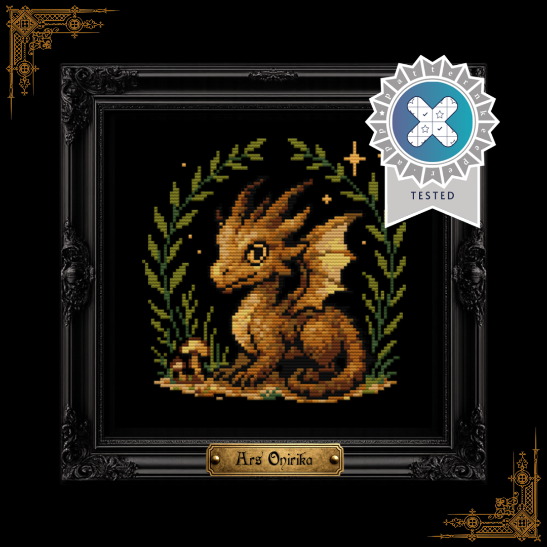 𝐅𝐎𝐑𝐄𝐒𝐓 𝐃𝐑𝐀𝐆𝐎𝐍 – 𝐂𝐫𝐨𝐬𝐬 𝐒𝐭𝐢𝐭𝐜𝐡 𝐏𝐚𝐭𝐭𝐞𝐫𝐧