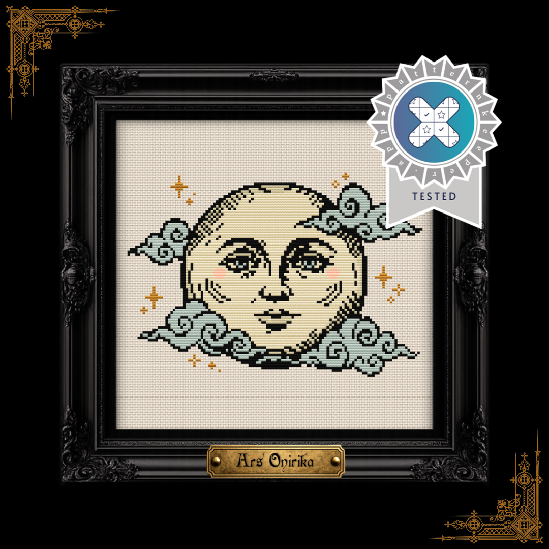 Full Moon - Medieval Charm - Cross Stitch Pattern