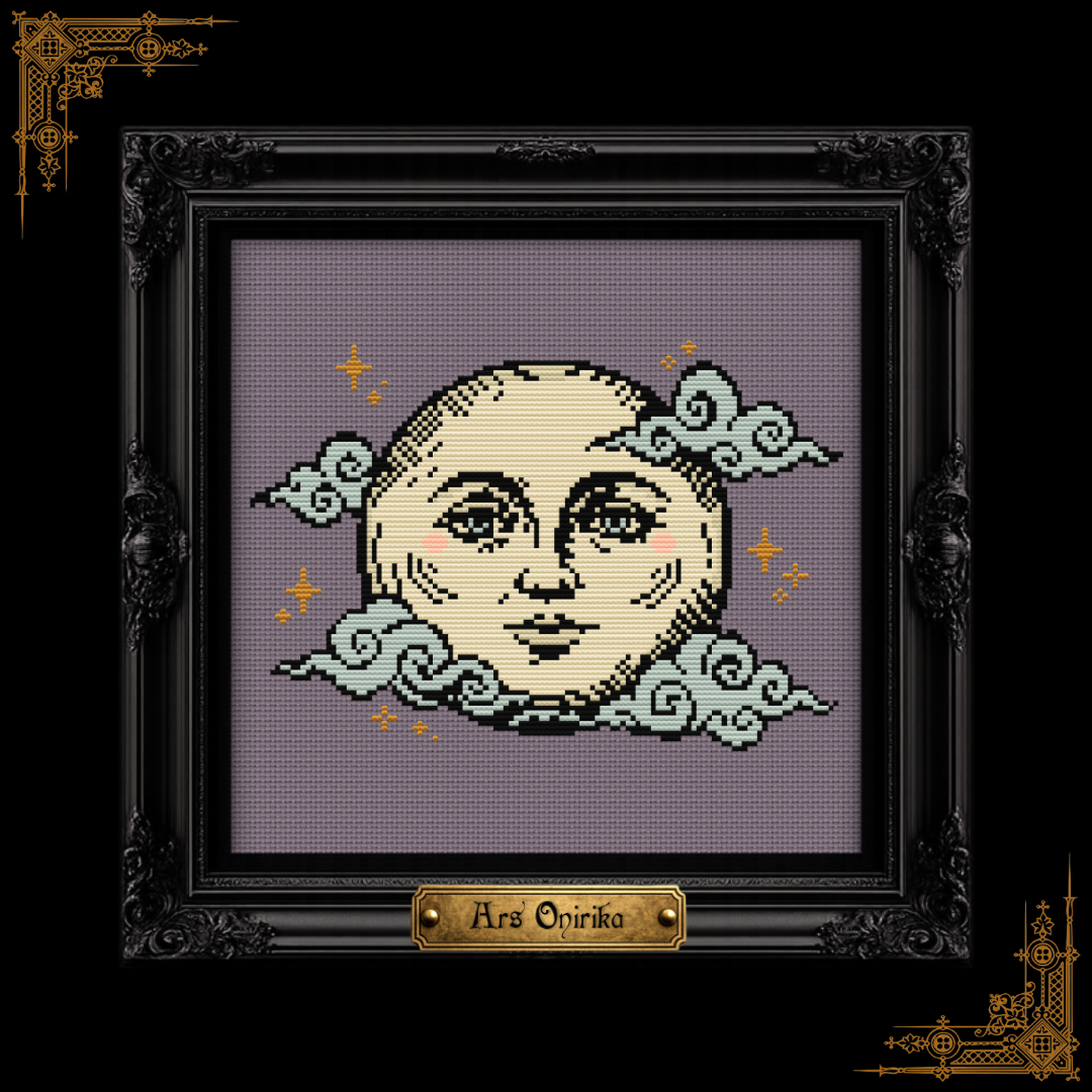 Full Moon - Medieval Charm - Cross Stitch Pattern