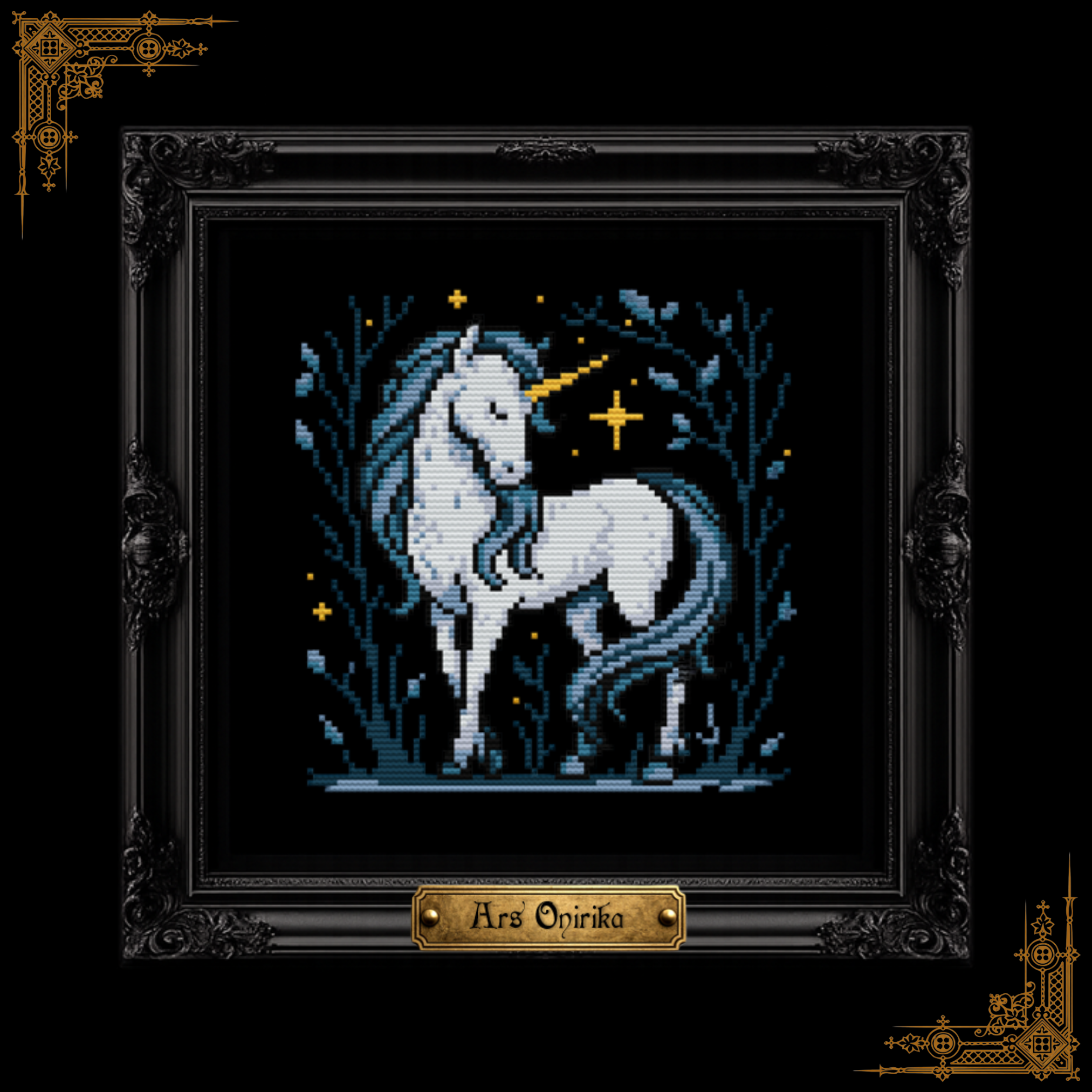 Unicorn - Cross Stitch Pattern