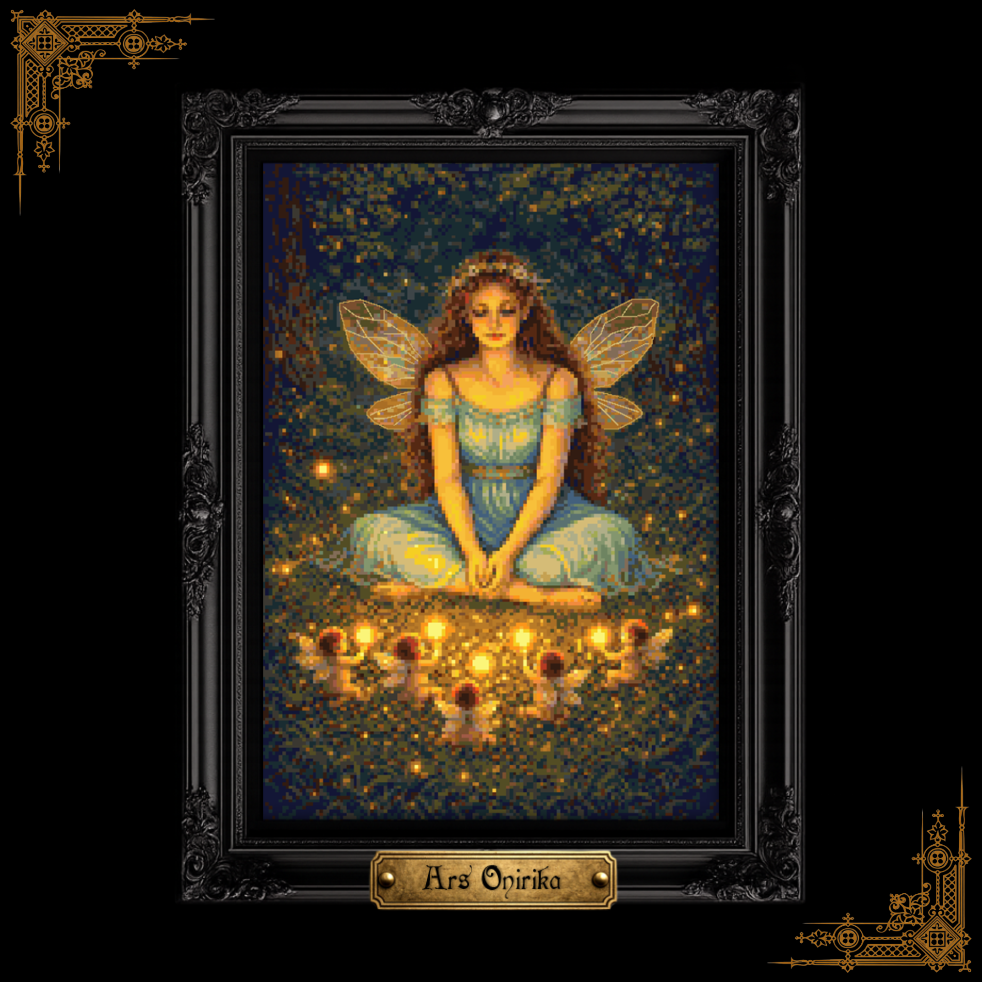 𝐓𝐇𝐄 𝐅𝐈𝐑𝐄𝐅𝐋𝐘 𝐂𝐈𝐑𝐂𝐋𝐄 𝐁𝐔𝐍𝐃𝐋𝐄 – 𝐂𝐫𝐨𝐬𝐬 𝐒𝐭𝐢𝐭𝐜𝐡 𝐏𝐚𝐭𝐭𝐞𝐫𝐧