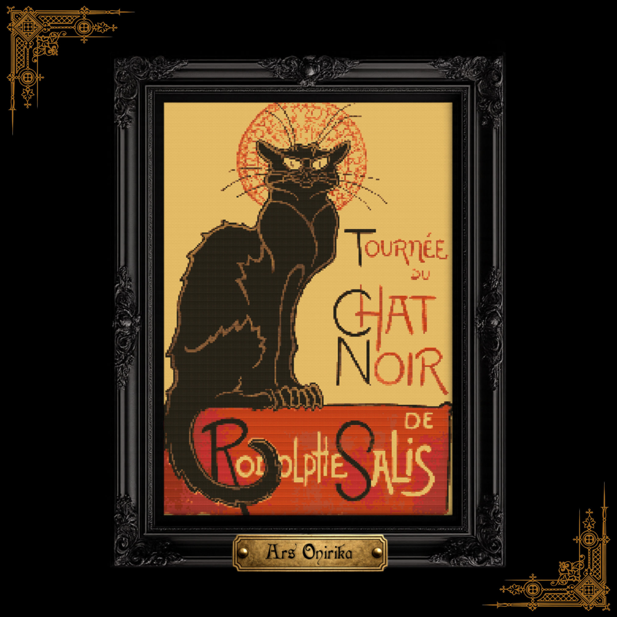 𝐋𝐄 𝐂𝐇𝐀𝐓 𝐍𝐎𝐈𝐑 – 𝐂𝐫𝐨𝐬𝐬 𝐒𝐭𝐢𝐭𝐜𝐡 𝐏𝐚𝐭𝐭𝐞𝐫𝐧