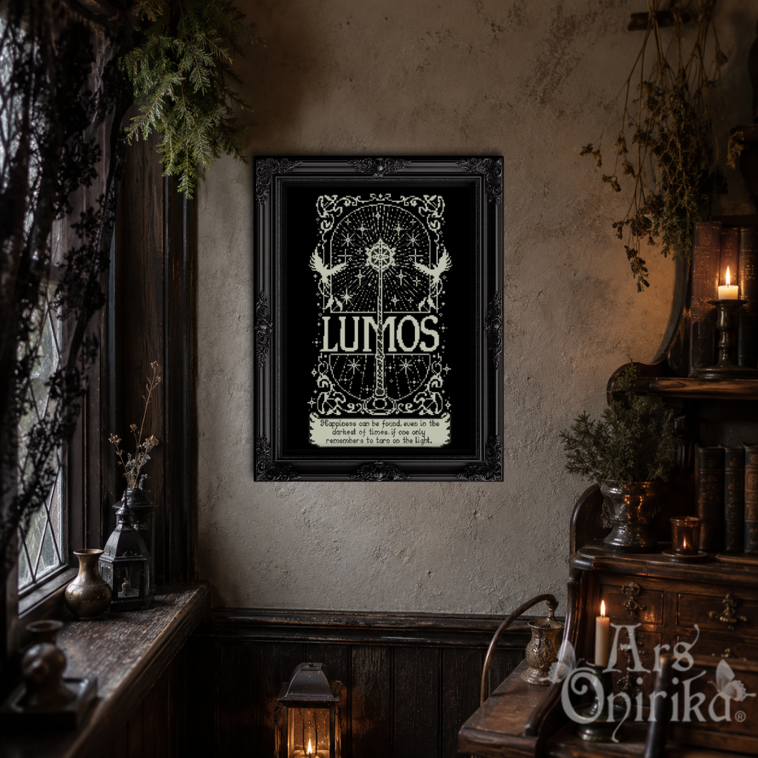 Lumos - Cross Stitch Pattern
