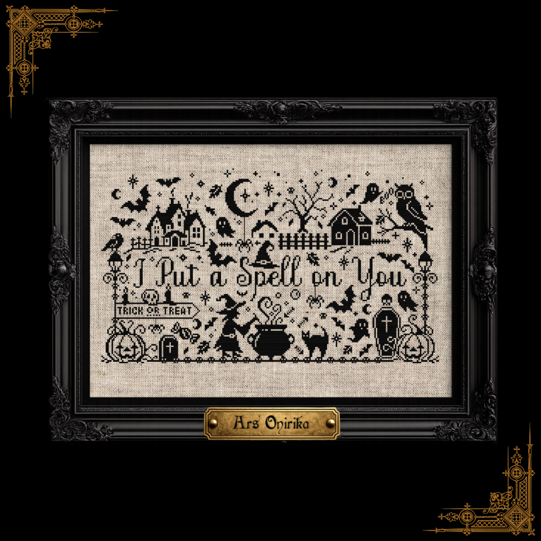 I Put a Spell on You - Cross Stitch Pattern