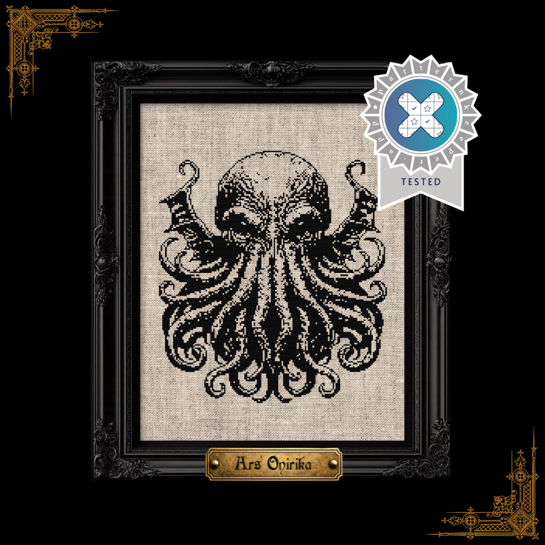 Cthulhu - Cross Stitch Pattern