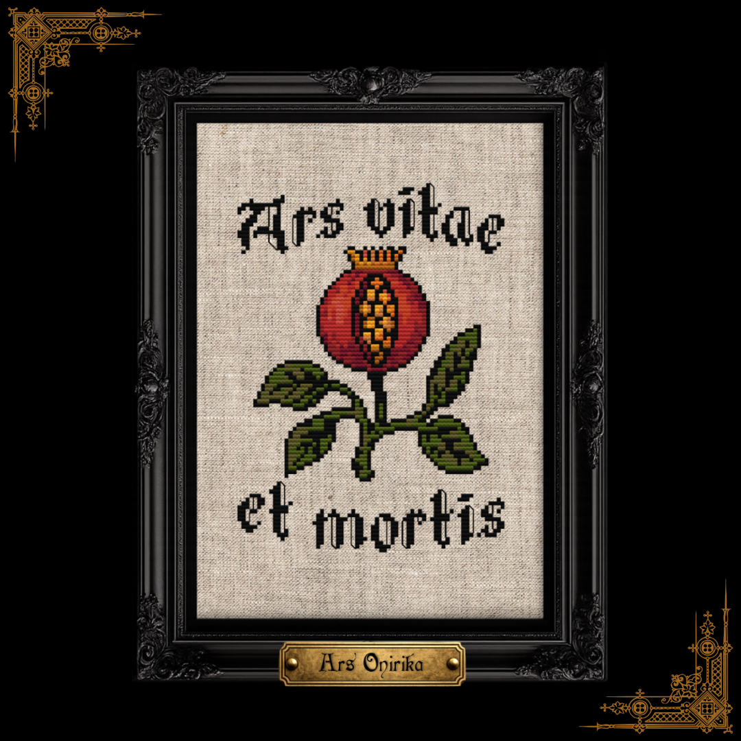 Ars Vitae Et Mortis - Cross Stitch Pattern