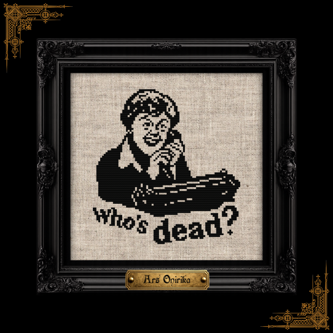 Murder, She Wrote - Cross Stitch Pattern