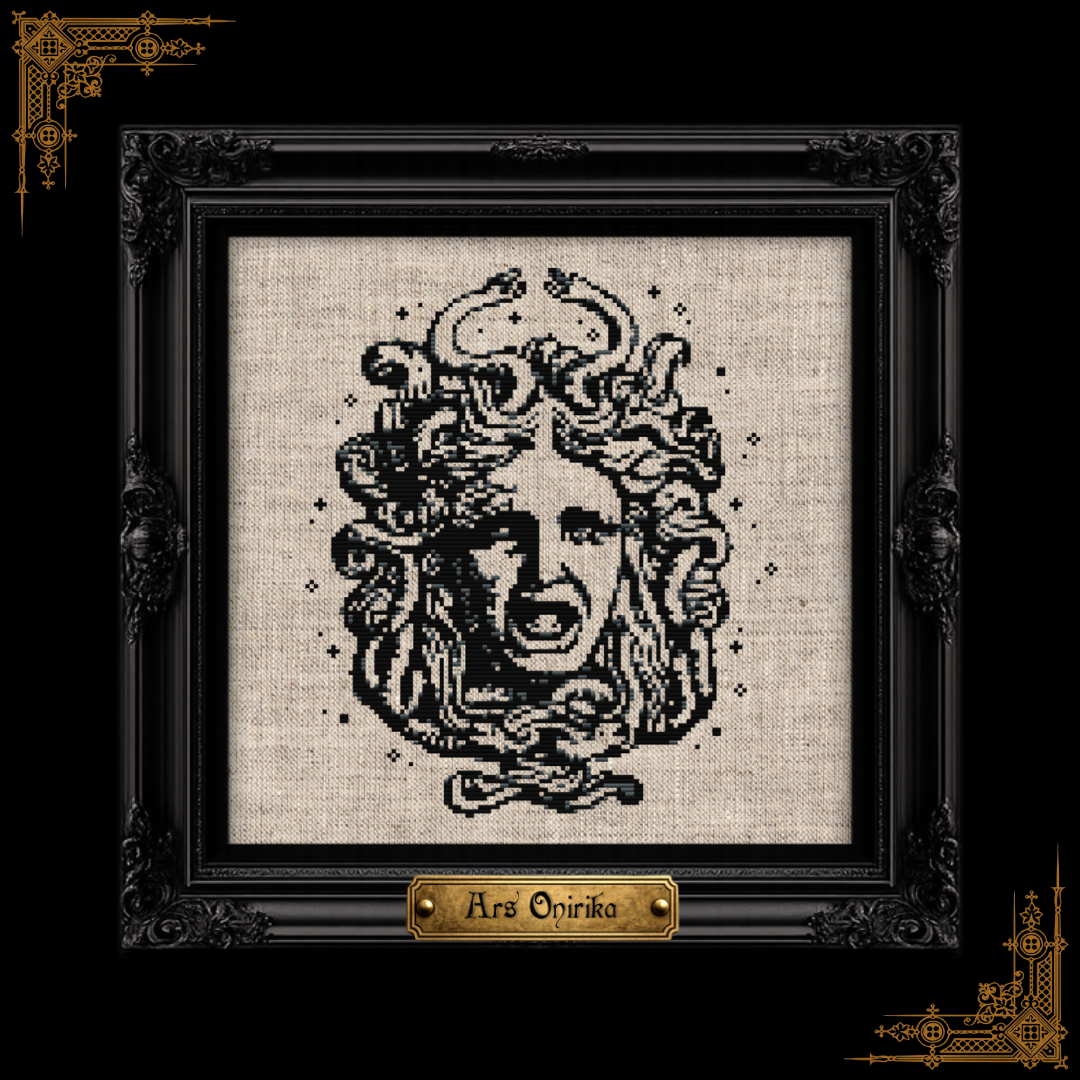 Medusa - Cross Stitch Pattern