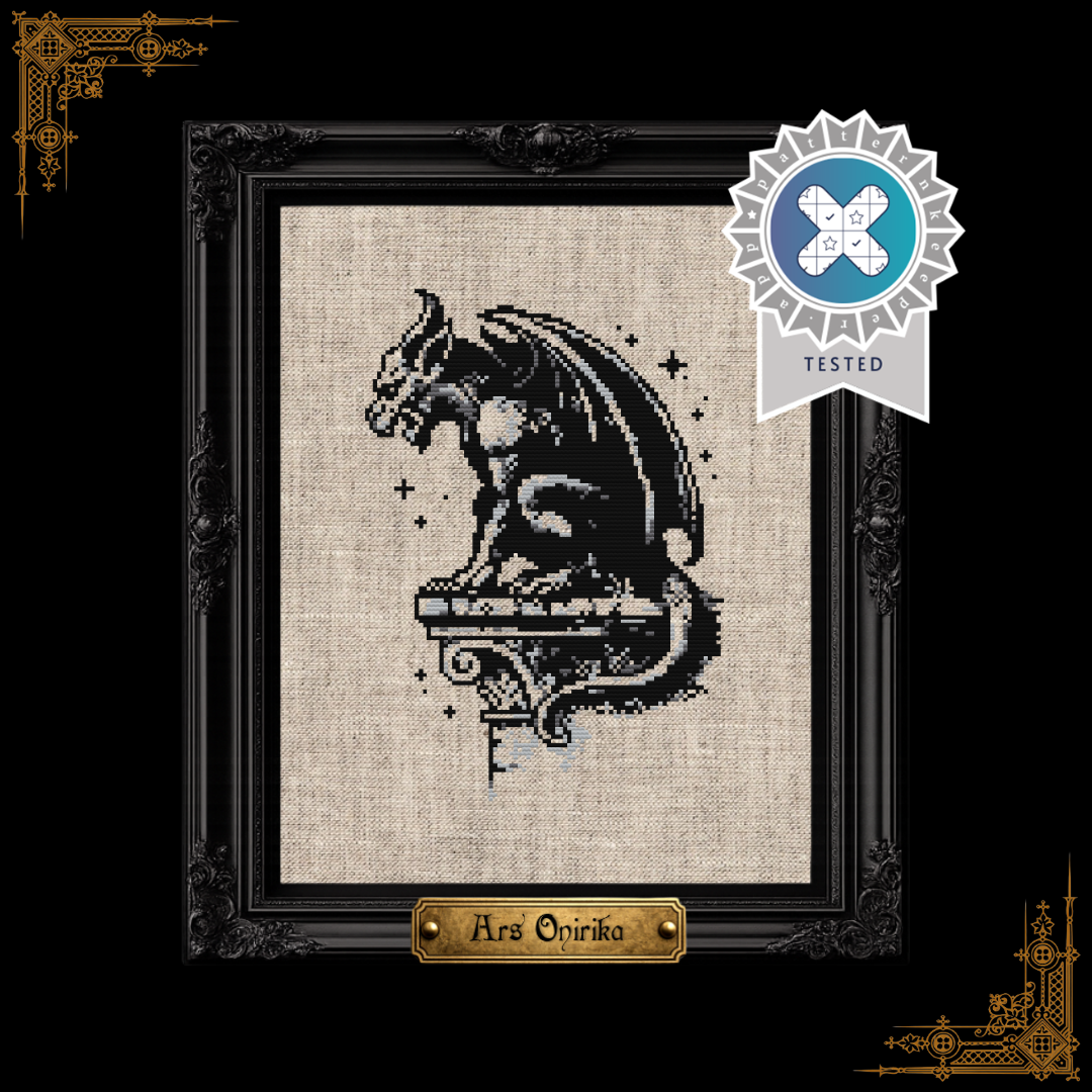 Gargoyle - Cross Stitch Pattern