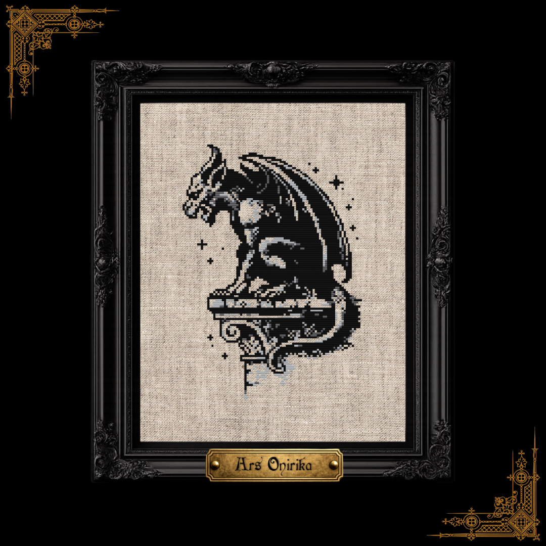 Gargoyle - Cross Stitch Pattern