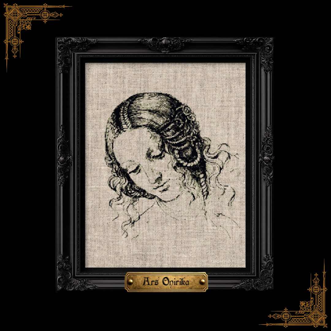 Renaissance Lady - Cross Stitch Pattern