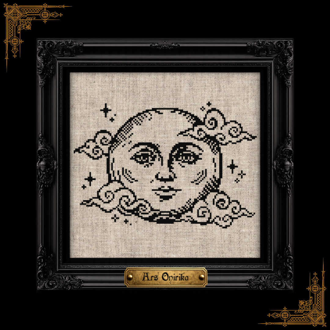 Full Moon - Medieval Charm - Cross Stitch Pattern